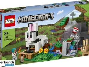 LEGO® 21181 Minecraft® Triušių ranča 340 dalių