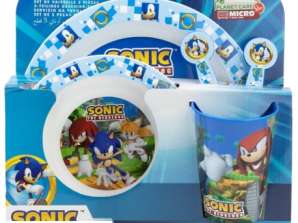 Sonic   5 teiliges Frühstücks Set