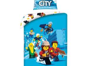 Lego City povlečení 140 x 200 cm 70 x 90 cm