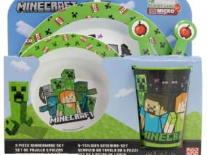Minecraft 5-komadni set za doručak