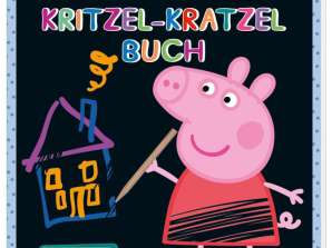 Peppa Pig Minu Wutzy Great Doodle Scratch Book