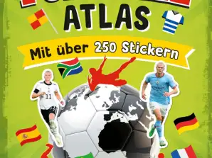 Atlas de fútbol: Con más de 250 pegatinas