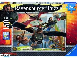 Ravensburger 10015 XXL puzzle Hogyan kell edzeni a sárkányt