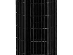 Ventilador de torre oscilante de 3 velocidades de alta eficiencia con temporizador, motor de 45 vatios, enchufe del Reino Unido, ideal para refrigeración y ventilación