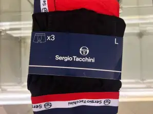 3 csomag Sergio Tacchini boxer rövidnadrág