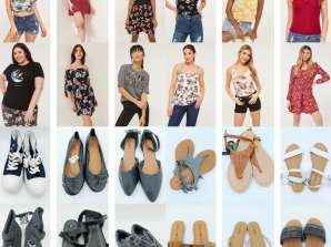 Veel dameskleding en schoeisel - Online Groothandel