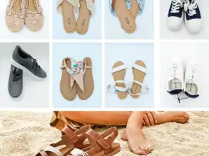 Lot Women's Brand Footwear Summer - Online Wholesaler