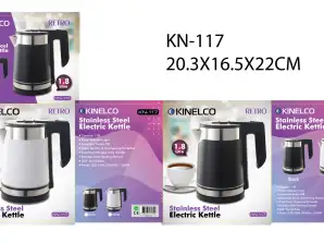 KN-117 Kinelco Ηλεκτρικός βραστήρας από ανοξείδωτο ατσάλι