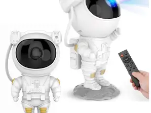 Projektor gwiazd Astronauta 3D do aranżacji pokoju Sterowany Pilotem z