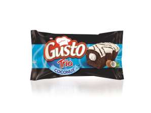 Gusto Trio kokos 50g kakavovega kruha