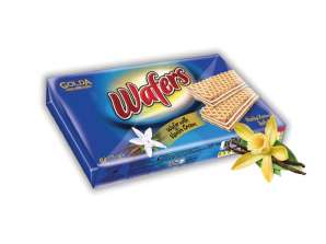 Wafers Vanilje - Wafers med vaniljefyll 175g.
