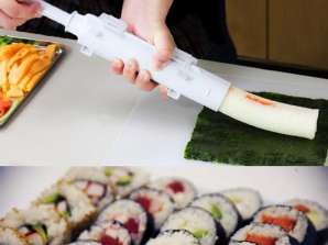 Set von Utensilien für die Zubereitung von Sushi zu Hause, schnell und lecker!