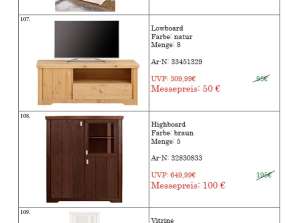 Carcasses, Furniture, Wardrobes, Lowboards, Chests of Drawers, Shelves
