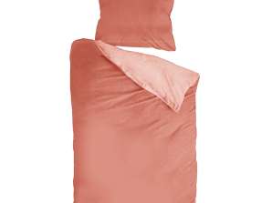 Swizz Terra/salmon duvet covers - 140x220+20cm