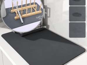 Küchen- / Badezimmerarbeitsplattenschutz, absorbiert Wasser, Rückseite Anti-Schimmel