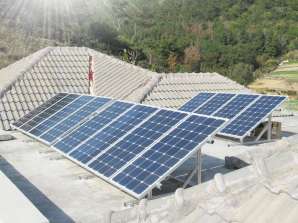 Photovoltaic solar panel, 100W, Monocrystalline, 1200 X 540 X 30 mm