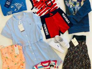 Vaikų drabužių paketas - Tommy Hilfiger, Guess, Calvin Klein, Tom Tailor