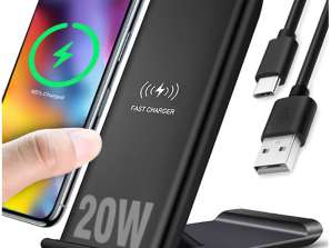 QI Inductive Charger 20W for iPhone Folding Stand A16 be stand