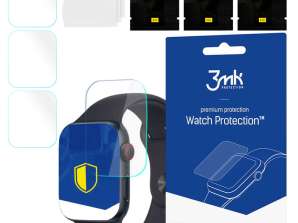 x3 Screen Protector Film voor Apple Watch SE 2022 44mm 3mk Watch Prote