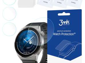 Suojalasi x3 näytölle Huawei Watch GT 3 Prolle 46mm 3mk Watch Pro