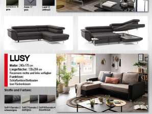 Sofa, Couch, Corner Sofa, Living Landscape with Functions, 1st Choice, Catalogue - Part 2