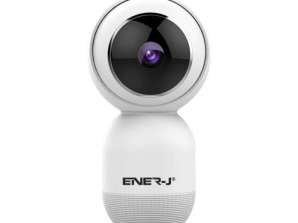 ENER J Smart kamera IPC1020 trådløs innendørs 360 1080P hvit EU