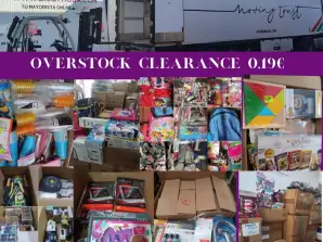 Bazaar Volle vrachtwagen EXPORT CONTAINER OVERSTOCK GRADE A NIEUW