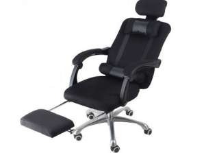 Presidential swivel chair with footrest, black With Free Shipping Comfort
