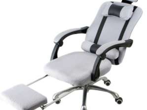 Presidential swivel chair With footrest Free shipping gray Comfort and