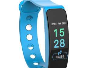 B1 Blue Smart Bracelet: Monitoramento de saúde externo robusto mas elegante