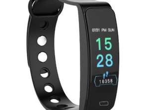 B1 Zwarte Smart Armband Robuuste maar elegante buitenkant gezondheid monitoro