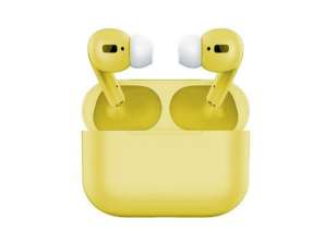 Air pro wireless earbuds yellow