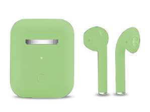 Inpods 12 Macaron Green Soft-Touch-Steuerung mit mattem Finish