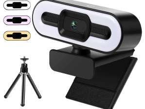 2K HD webcam with microphone