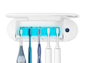 Meco toothbrush sterilizer and dryer for 5 toothbrushes