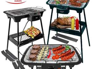 ELECTRIC STANDING BALCONY GRILL 2in1 SMOKE-FREE AD 6602