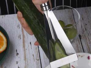 Rehaussez votre expérience culinaire avec le couteau à fruits triangulaire DeliShape !
