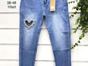 Women's jeans with a heart - NEW COLLECTION