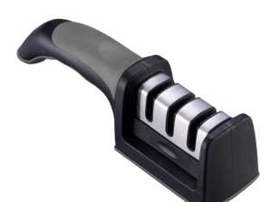 Herzberg HG 8101: Sturdy Knife Sharpener Black