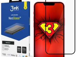 Unbreakable Glass 3mk NeoGlass 8H for iPhone 13/Pro Black