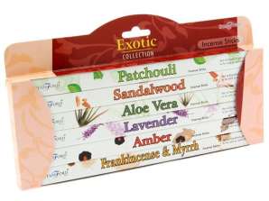 Stamford Incense 6 Pack Gift Set Exotic 37146 par paquet