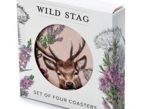 Wild Stag Platzhirsch Coaster Set of 4