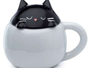 Feline Fine Cat Beepping Animal Lid Cup