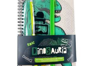 Dinosauria Dinosaur Set of 6 Stationery