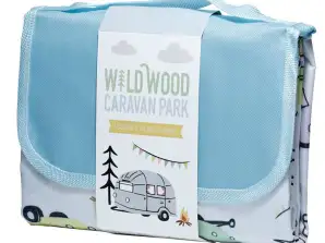 Wildwood Caravan Picnic Blanket