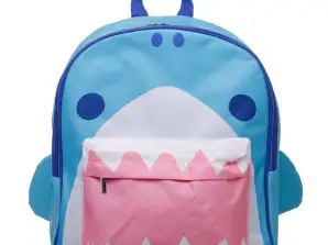 Shark Cafe Hai Pine Backpack for Kids made of polyester