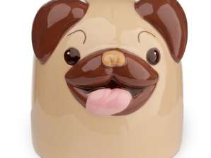 Pug the Pug Dog Upside Down Mug