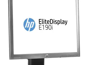 HP EliteDisplay Bilgisayar Monitör Düz Panel - E190i - 19