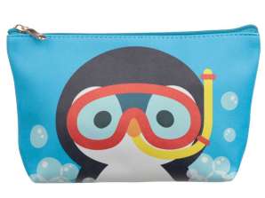 Adoramals Penguin Medium PVC Cosmetic Bag