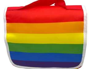 Κάπου Rainbow καλλυντική τσάντα για να κρεμάσει
